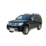 Защита переднего бампера «Труба двойная» (d63,5) для Nissan Pathfinder (2010-2014)(Окрашенное) купить недорого с доставкой в Апатиты