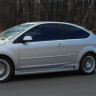 Накладки на пороги "Sport" для Ford Focus 2 (хэтчбэк) 3-5D (2004-2011) купить недорого с доставкой в Апатиты