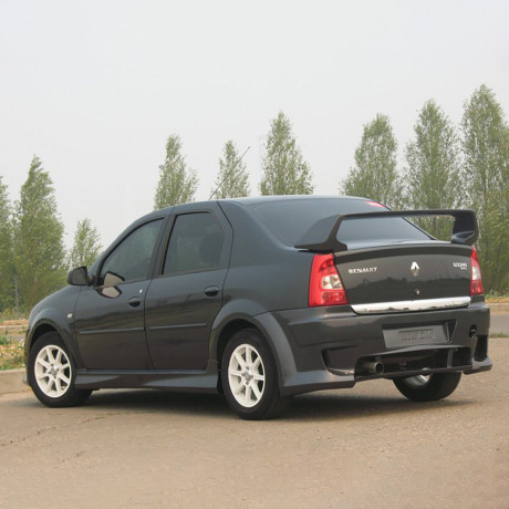 Аэродинамический обвес "Power DM" (вариант №2, увеличенный клиренс) для Renault Logan (фаза 2)(2009-2016) купить недорого с доставкой в Апатиты