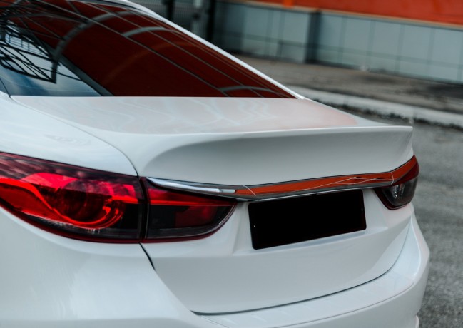 Крышка багажника var №1 место под номер "овал" для Mazda 6 (2013-н.в.) купить недорого с доставкой в Апатиты