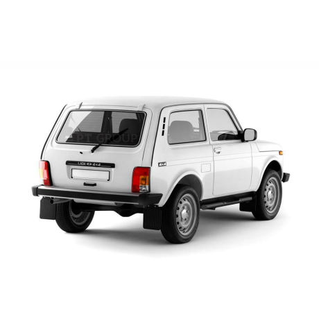 Защита порогов с накладками d63мм ШАГРЕНЬ (ППК) L@DA "4х4 2121" 1995-/ "4x4 URBAN" 2015- купить недорого с доставкой в Апатиты