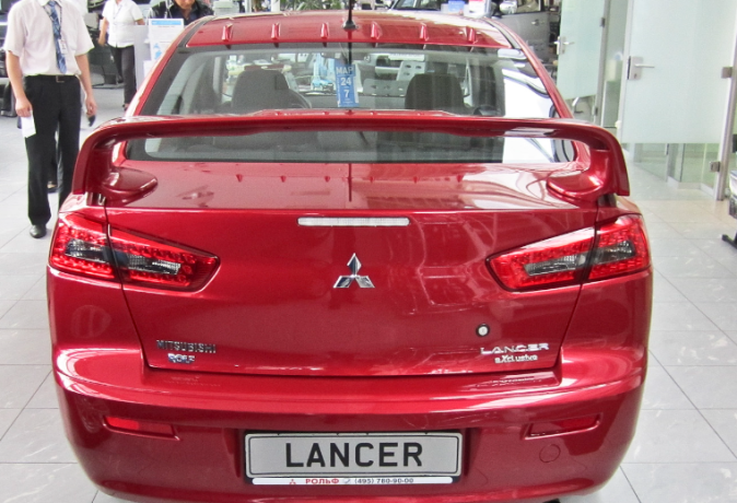 Аэродинамический рассекатель (накладка на крышу) "Zodiak Generator" для Mitsubishi Lancer X купить недорого с доставкой в Апатиты