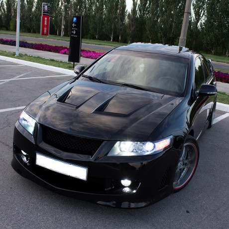 Капот "MUGEN Style" для Honda Accord VII (2002-2006) купить недорого с доставкой в Апатиты