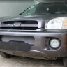 Защита радиатора "Standart" Hyundai Santa Fe (2000-2006) низ, хром купить недорого с доставкой в Апатиты