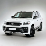 Бампер передний "THOR" для Toyota Land Cruiser 200 (2015-н.в.) купить недорого с доставкой в Апатиты