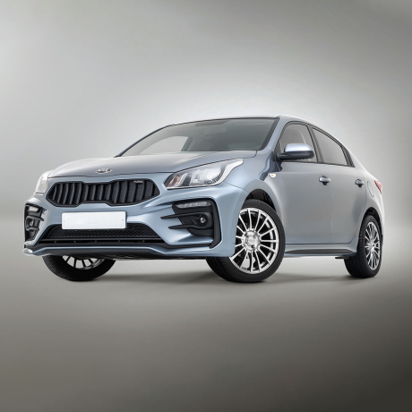 Бампер передний "Kudos" для Kia Rio (2017-2020) купить недорого с доставкой в Апатиты