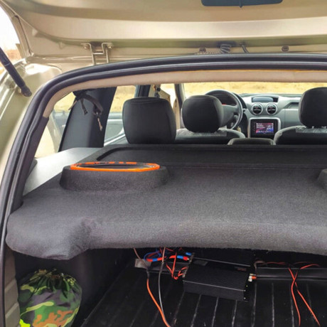 Полка Renault Duster (2010-2015)(отв. под динамики 16см) купить недорого с доставкой в Апатиты