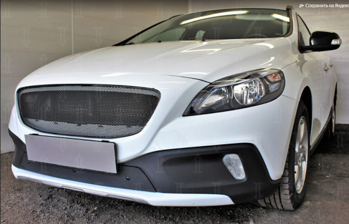 Зимняя защита радиатора "PREMIUM" Volvo V40 Cross Country I (2012-2016) купить недорого с доставкой в Апатиты