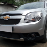 Защита радиатора "Standart" Chevrolet Orlando (2009-2015) верх, чёрная купить недорого с доставкой в Апатиты