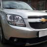 Защита радиатора "Standart" Chevrolet Orlando (2009-2015) верх, чёрная купить недорого с доставкой в Апатиты