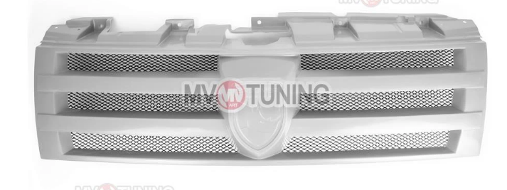 Решетка радиатора (под логотип) "Broomer Design" var №2 для Mitsubishi Pajero 4 (2006-2015) купить недорого с доставкой в Апатиты