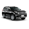 Защита переднего бампера двойная с зубьями d63/63мм (НПС) Toyota Land Cruiser Prado 150 (2013-2016 г.в.) купить недорого с доставкой в Апатиты