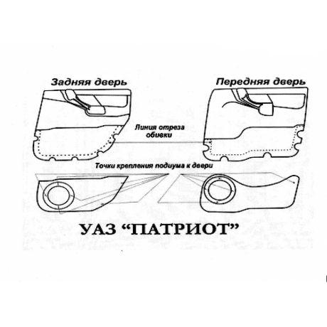 подиумы У@З 3163 p@triot до 2013 г. в. (под динамик 16см) купить недорого с доставкой в Апатиты