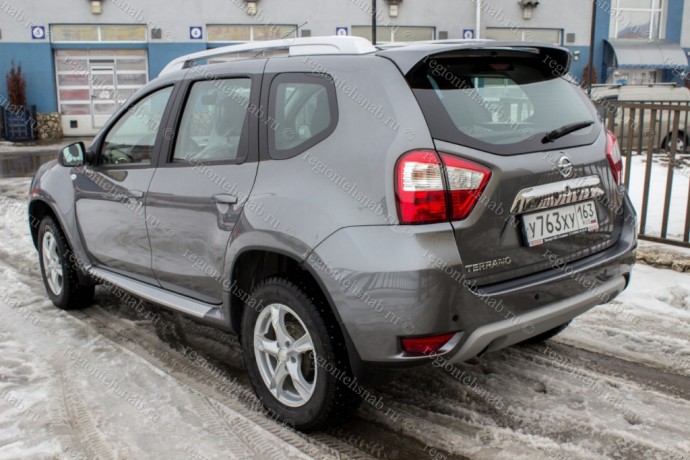Спойлер КРОСС Renault Duster, Nissan Terrano купить недорого с доставкой в Апатиты