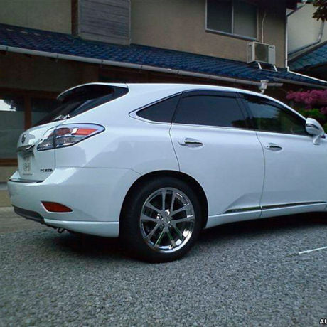 Клыки на задний бампер "LX-Mode" для Lexus RX 350 (2008-2012) купить недорого с доставкой в Апатиты
