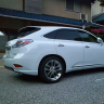 Клыки на задний бампер "LX-Mode" для Lexus RX 350 (2008-2012) купить недорого с доставкой в Апатиты