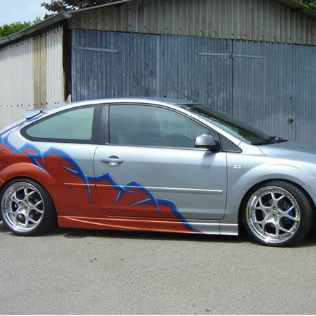 Накладки на пороги "Lord" для Ford Focus 2 (2004-2011) купить недорого с доставкой в Апатиты