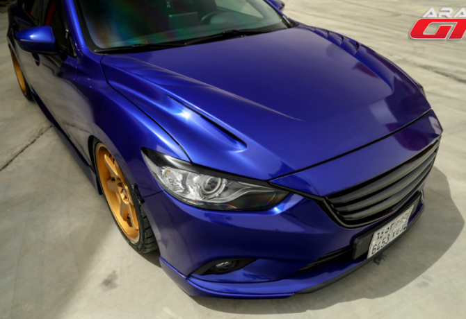 Капот "SkyActivSport" var №1 (с глухими жабрами) для Mazda 6 (2013-н.в.) купить недорого с доставкой в Апатиты
