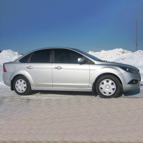 Накладки на пороги "F-1" для Ford Focus 2 (2004-2008 г.в.) купить недорого с доставкой в Апатиты