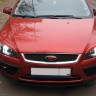Накладки на фары (реснички) широкие var №2 для Ford Focus 2 (2004-2008) купить недорого с доставкой в Апатиты