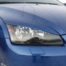 Накладки на фары (реснички) широкие var №2 для Ford Focus 2 (2004-2008) купить недорого с доставкой в Апатиты