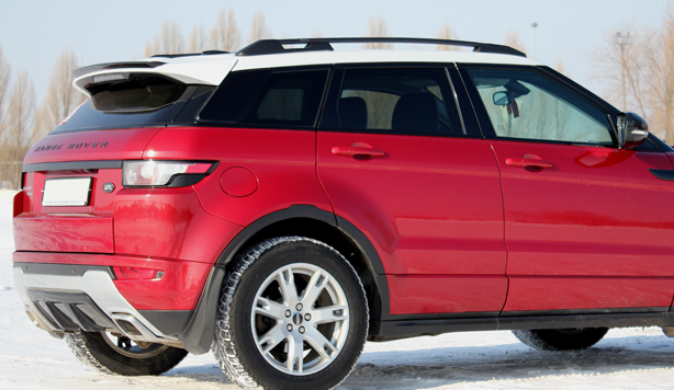 Рейлинги для Land Rover Evoque (2011-2018) Чёрный купить недорого с доставкой в Апатиты
