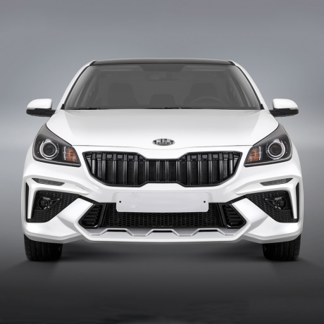 Бампер передний "ROTOR" для Kia Rio (2017-2020) купить недорого с доставкой в Апатиты