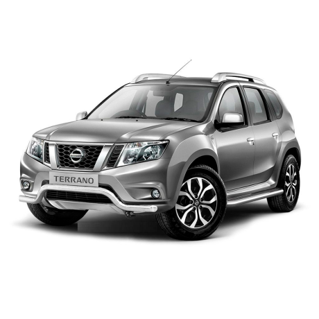 Защита переднего бампера d63мм "Волна" (НПС) Nissan Terrano (2014-н.в.) купить недорого с доставкой в Апатиты