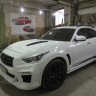 Капот пластиковый "Jass-Rs" Infiniti FX купить недорого с доставкой в Апатиты