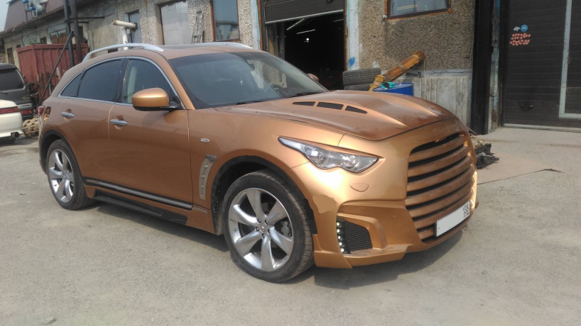 Капот пластиковый "Jass-Rs" Infiniti FX купить недорого с доставкой в Апатиты
