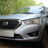 Защита радиатора "Standart" Datsun mi-Do (2015-н.в.) чёрная купить недорого с доставкой в Апатиты