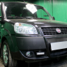 Защита радиатора "Standart" Fiat Doblo (2005-2016) чёрная купить недорого с доставкой в Апатиты