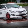 Аэродинамический обвес "ZEUS" Hyundai Solaris 2015-н.в. Рестайлинг купить недорого с доставкой в Апатиты