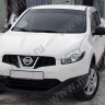 Накладки на фары (реснички) для Nissan Qashqai (2010-2013) купить недорого с доставкой в Апатиты
