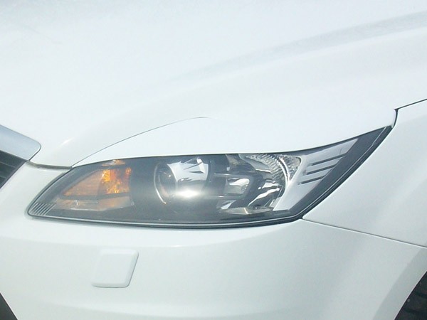 Накладки на фары (реснички) широкие var №1 для Ford Focus 2 (2008-2011) купить недорого с доставкой в Апатиты