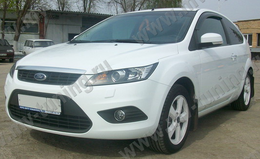Накладки на фары (реснички) широкие var №1 для Ford Focus 2 (2008-2011) купить недорого с доставкой в Апатиты