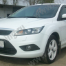 Накладки на фары (реснички) широкие var №1 для Ford Focus 2 (2008-2011) купить недорого с доставкой в Апатиты