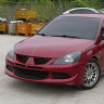 Бампер передний в стиле "EVO" для Mitsubishi Lancer IX (2003-2009) купить недорого с доставкой в Апатиты