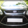 Защита радиатора "Standart" Ford C-MAX (2010-2015) чёрная купить недорого с доставкой в Апатиты