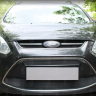 Защита радиатора "Standart" Ford C-MAX (2010-2015) чёрная купить недорого с доставкой в Апатиты