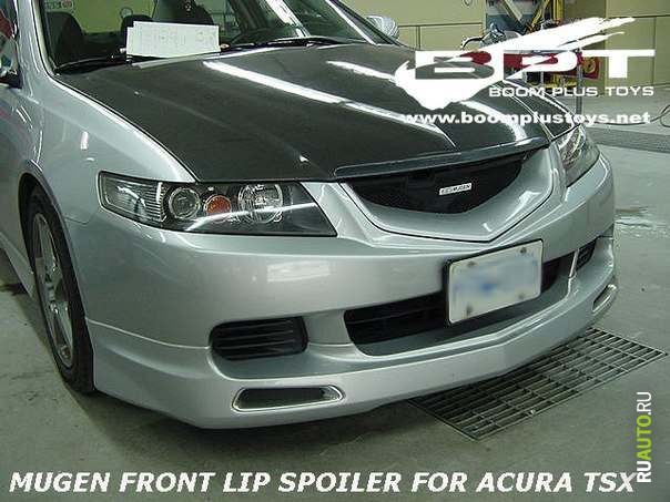 Накладка на передний бампер "Mugen" Honda Accord/Torneo (Кузова CL7, CL8, CL9) Дорестайлинг купить недорого с доставкой в Апатиты