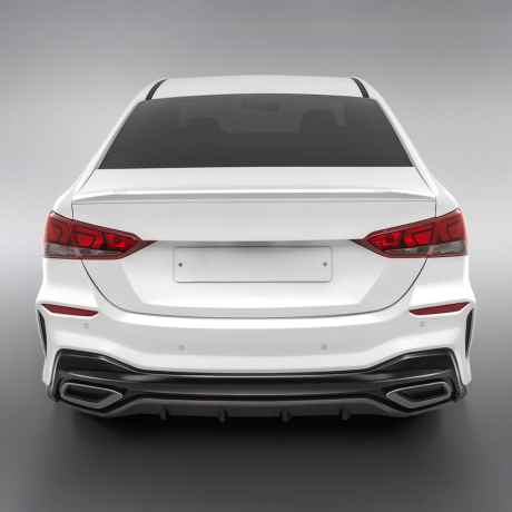 Бампер задний "Quant" для Hyundai Solaris (2017-2020) купить недорого с доставкой в Апатиты