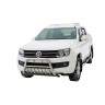 Кенгурин с дополнительной защитой двигателя (d63.5) для Volkswagen Amarok (2010-2016)(Окрашенное) купить недорого с доставкой в Апатиты