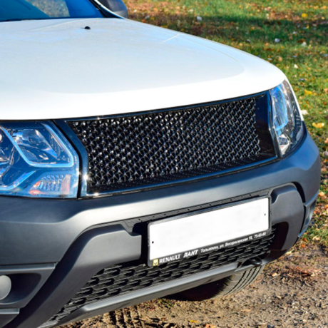 Решетка радиатора (ABS) RENAULT Duster (2012-2020 г.в.) купить недорого с доставкой в Апатиты