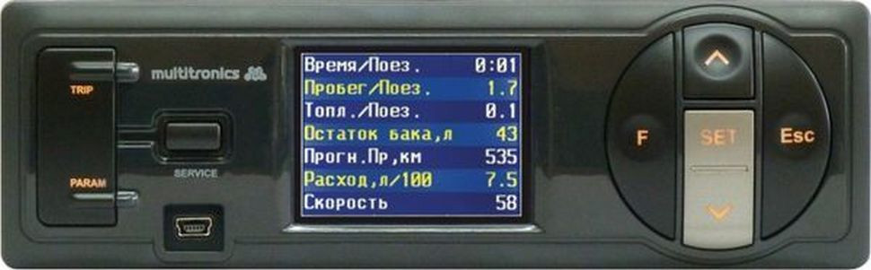 Бортовой компьютер Multitronics CL-550 купить недорого с доставкой в Апатиты