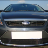 Защита радиатора "Standart" Ford Focus II рестайлинг (2007-2011) чёрная купить недорого с доставкой в Апатиты