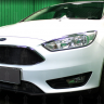 Защита радиатора "Standart" Ford Focus III рестайлинг (2014-2019) низ, чёрная купить недорого с доставкой в Апатиты