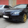 Решетка радиатора "Сетка" для Mazda 3, хэтчбэк (2003-2009) купить недорого с доставкой в Апатиты