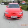 Решетка радиатора "Две полоски" для Mazda 3, хэтчбэк (2003-2009) купить недорого с доставкой в Апатиты