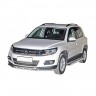 Защита переднего бампера «Труба двойная» (d63,5) для Volkswagen Tiguan (2011-2017)(Окрашенное) купить недорого с доставкой в Апатиты